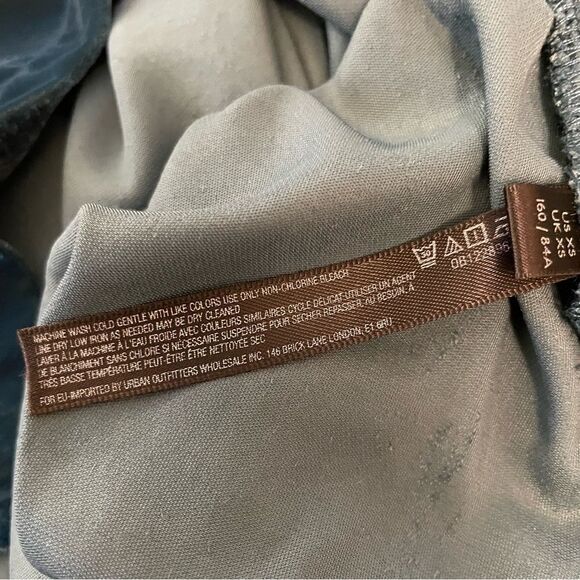 Anthropologie Hillary Velvet Top Teal Size XS - Picture 8 of 8